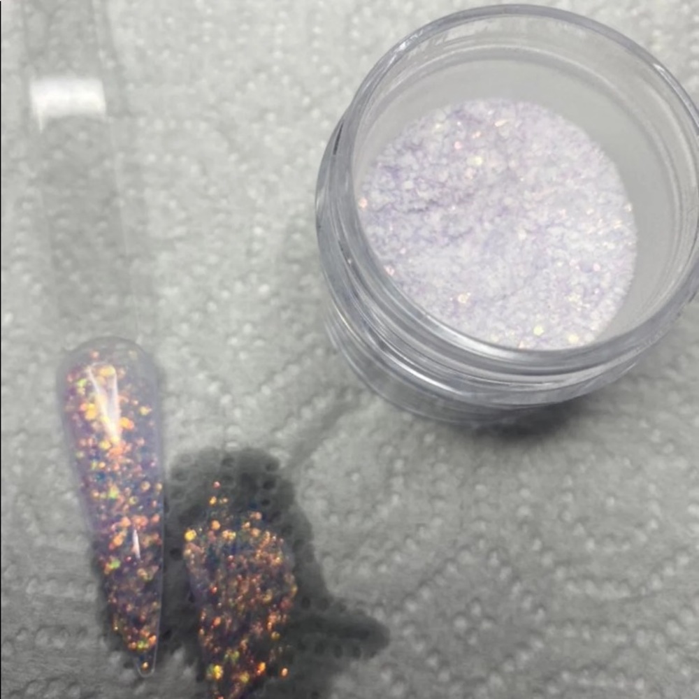 COPY - Lavender glitter acrylic powder mix